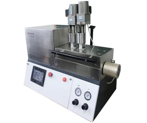 Купить Mini Lab Extruder with Co-rotating Conical Twin-screw 110V/220V and Temperature Range 0-300°C for Construction Materials online manufacture