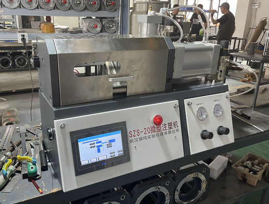 Штрангпресс винта лаборатории 2.2KW 6kg/H двойной для высокомолекулярного материала